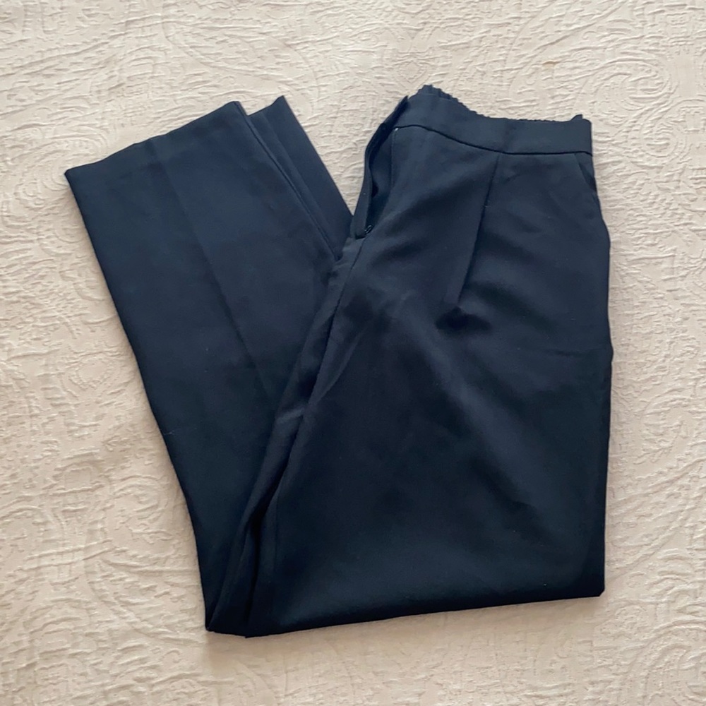 Black Mid-rise Straight Legged Dress Pants (ASOS)!